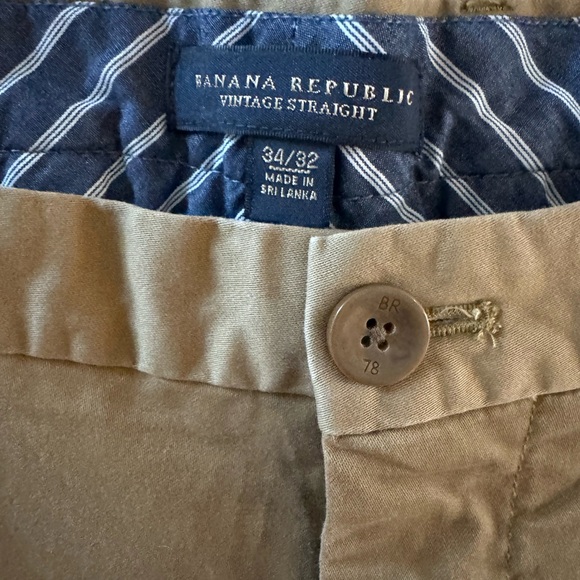 Banana Republic Men Khakis - 34x32 - Picture 3 of 4